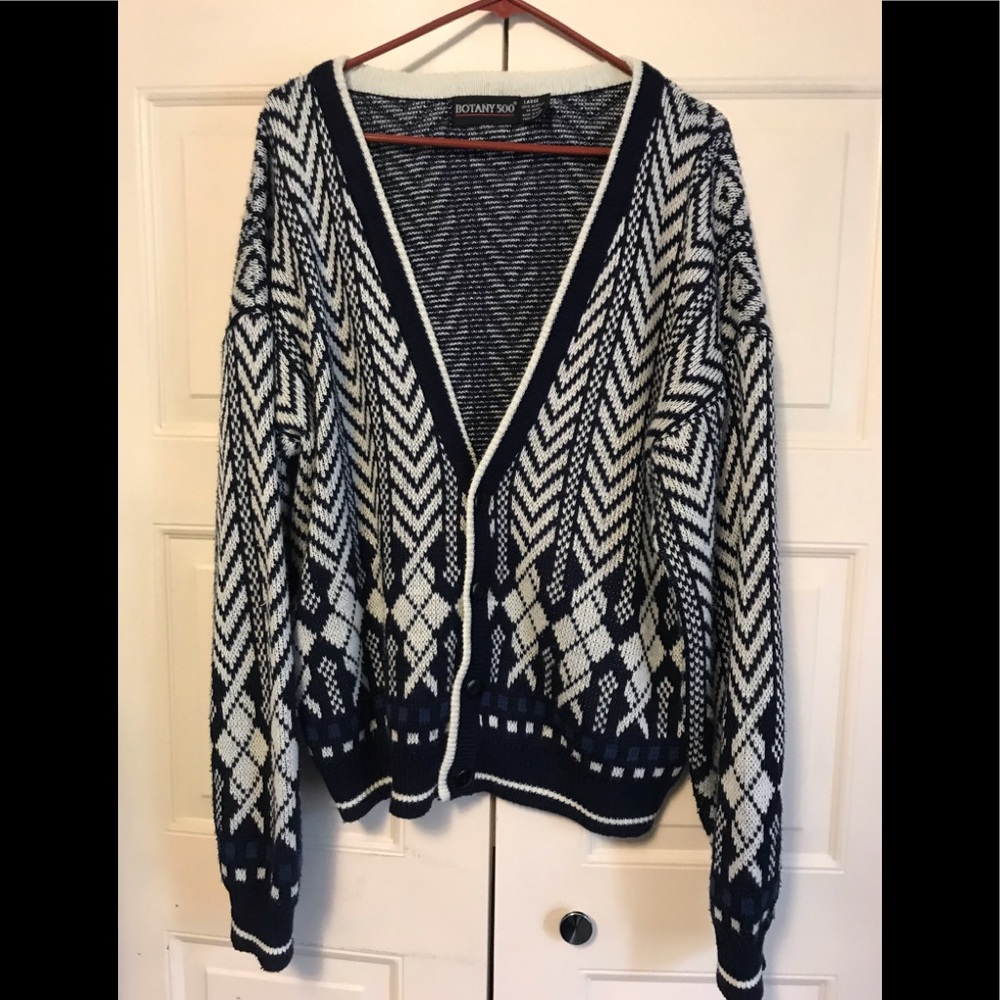 Vintage Botany 500 Cardigan size large